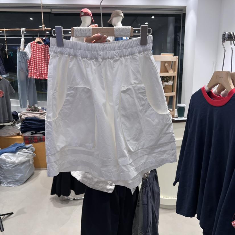 BLOOM韓國㊣直郵東大門代購女裝新品時尚25春夏推薦短褲口袋BLOOM-S短褲
