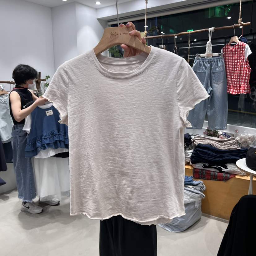 BLOOM韓國㊣直郵東大門代購女裝新款熱賣時尚休閑推薦人氣T恤BLOOM-ST恤