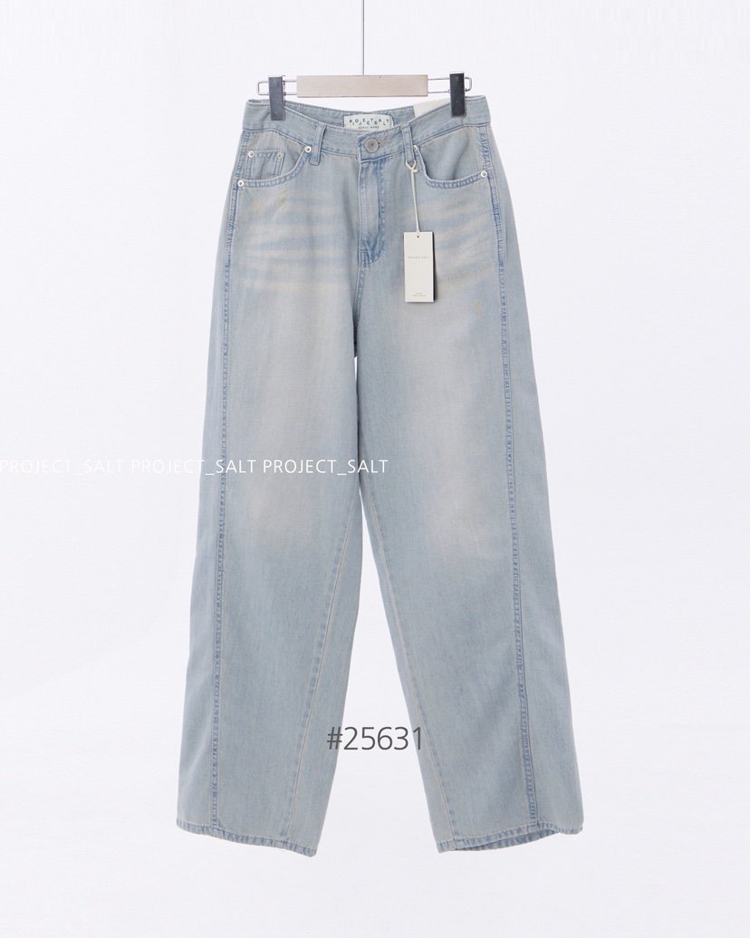PROJECT SALT韓國代購女士新品25春夏牛仔褲PROJECTSALT牛仔褲