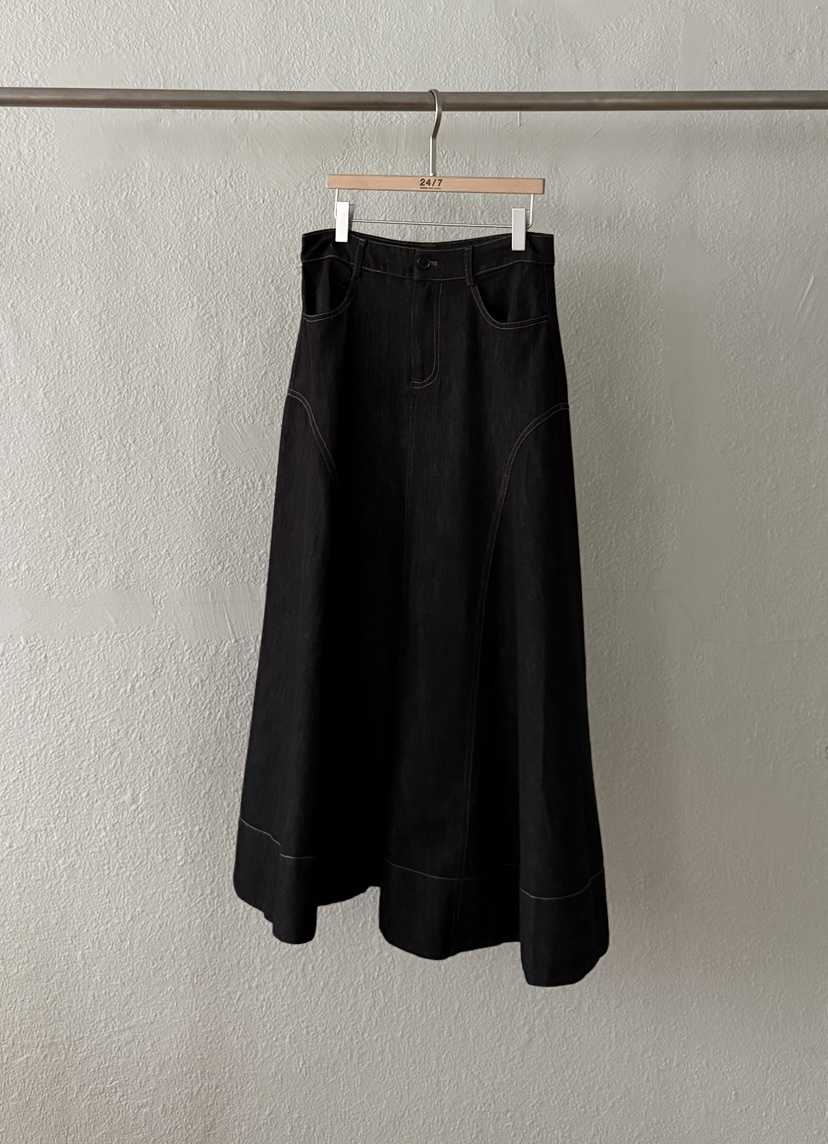 TWENTY FOUR SEVEN24-7東大門代購女士新品推薦休閑長裙TEWNTY FOUR SEVEN24-7長裙