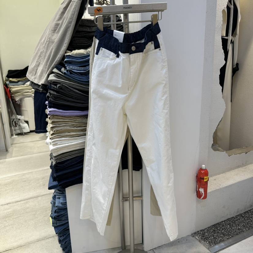 POCKET-Q韓國代購女士新品人氣真品職業時尚熱賣25春夏休閑褲POCKET-Q休閑褲