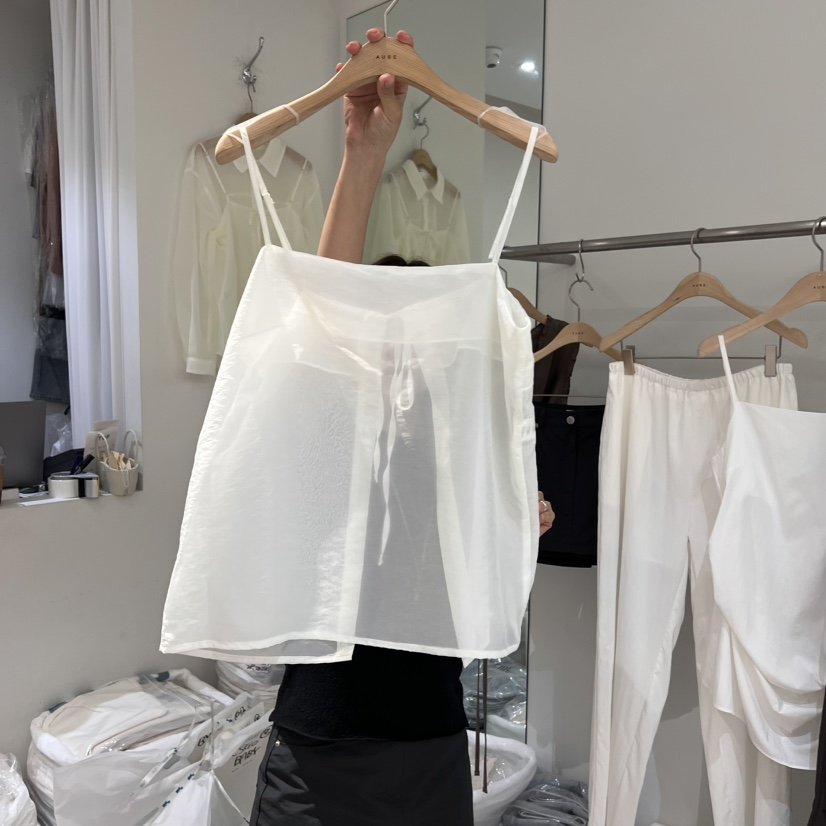 AUBE東大門代購女裝新品時尚人氣25春夏推薦職業真品吊帶背心AUBE吊帶/背心