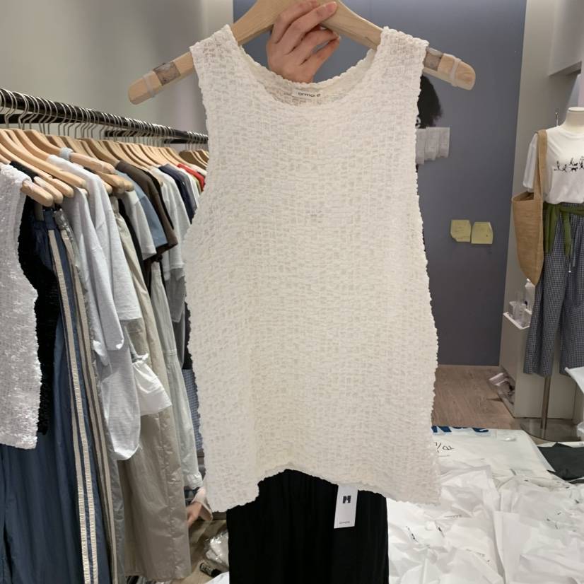 ORMORE直郵韓國代購㊣女裝新品推薦人氣時尚25春夏吊帶背心ORMORE吊帶/背心