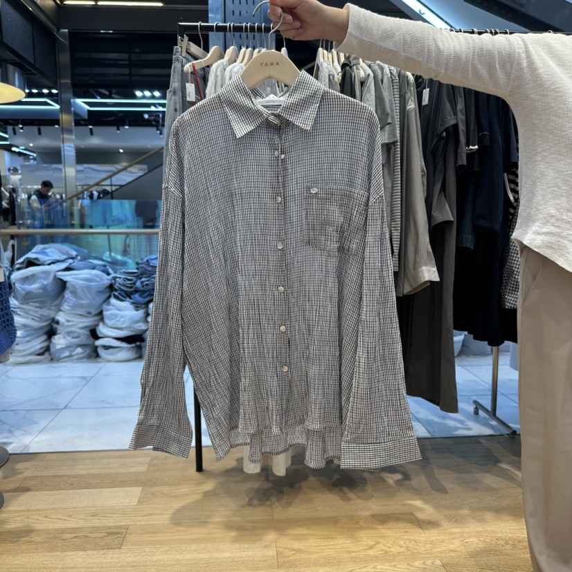 TARA東大門代購女裝新品職業人氣熱賣時尚推薦25春夏襯衫蕾絲衫TARA襯衫/蕾絲衫