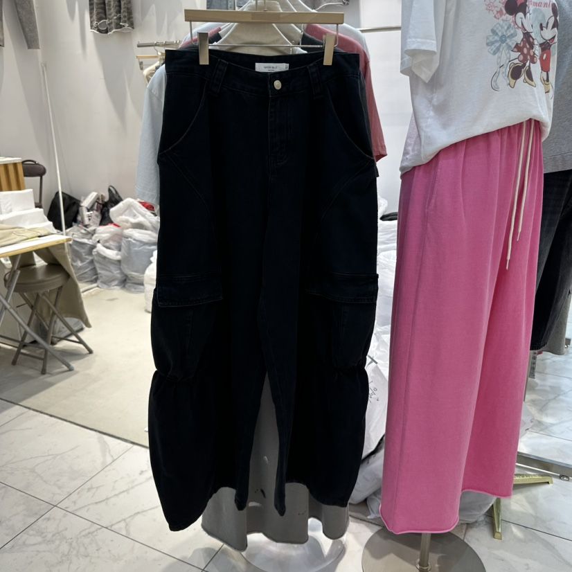 WASHBLUE東大門直郵女士新款推薦熱賣時尚25春夏人氣休閑褲WASHBLUE休閑褲