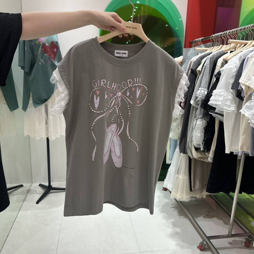 MINI UNNI韓國直郵女裝新品時尚真品人氣職業推薦休閑熱賣T恤MINI UNNIT恤