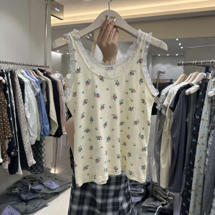 BENE韓國代購女裝新款人氣25春夏真品熱賣職業推薦吊帶背心BENE吊帶/背心