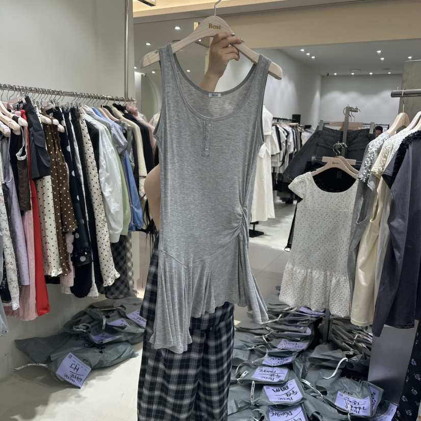 BENE韓國直郵女裝新品人氣25春夏職業熱賣推薦真品吊帶背心BENE吊帶/背心