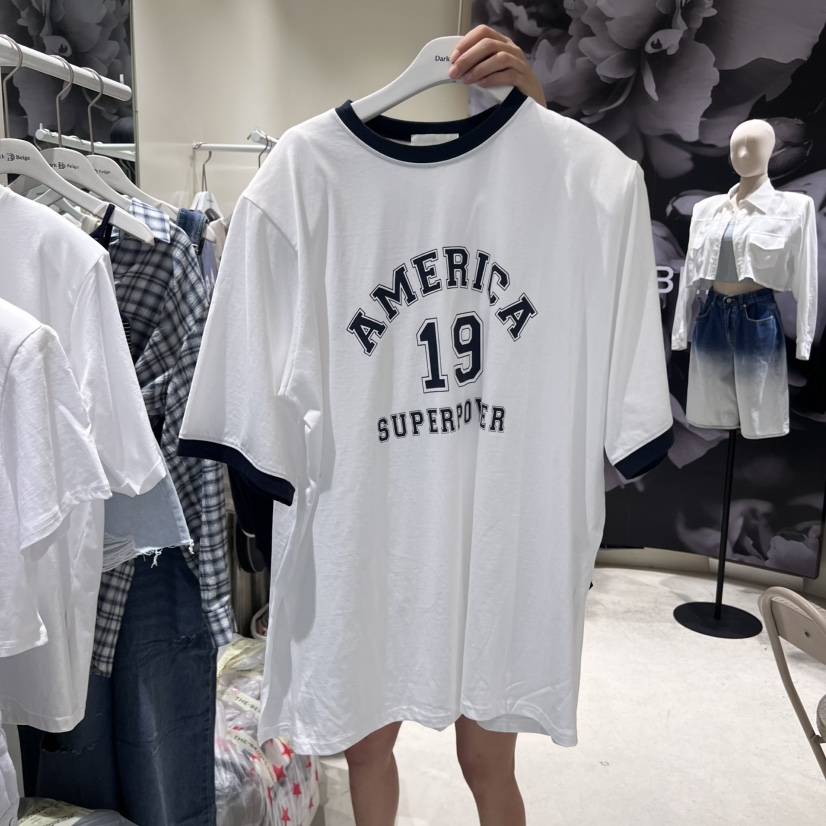 DARKBEIGE東大門直郵女裝新品25春夏熱賣人氣職業真品時尚T恤DARK BEIGET恤