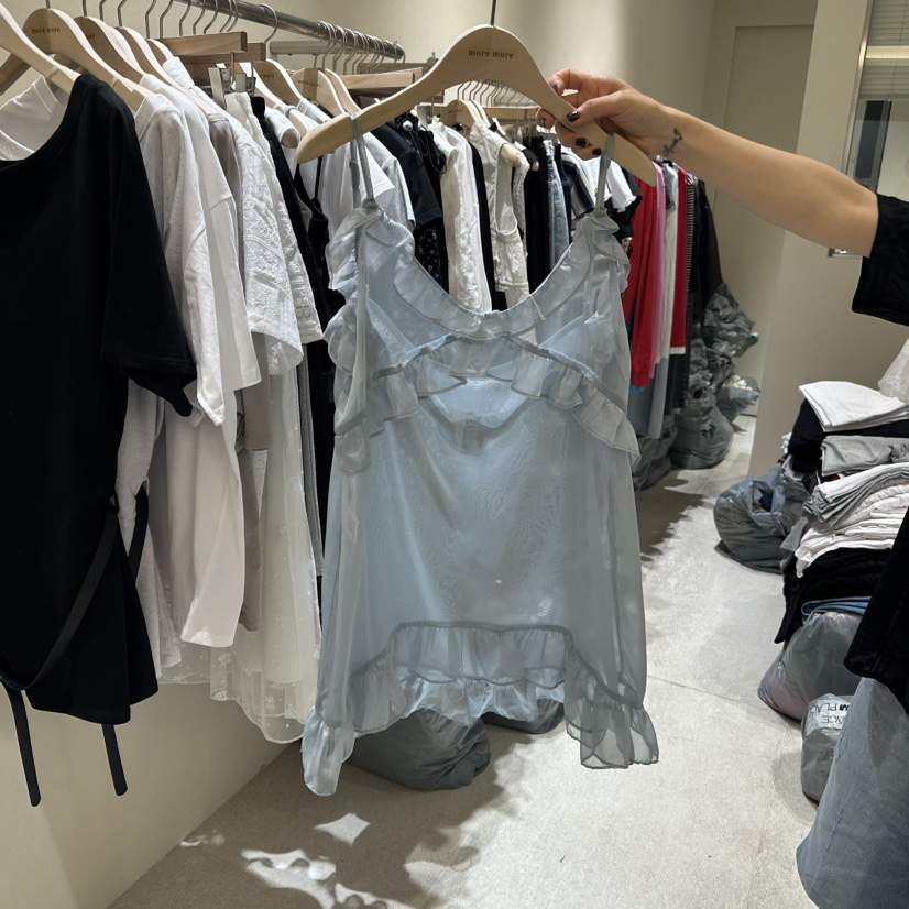 MOREMORE韓國直郵女裝新品人氣推薦真品熱賣時尚連衣裙雪紡more more連衣裙
