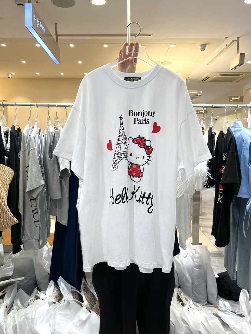 WORK SHOP韓國直郵女士新款推薦25春夏職業時尚真品熱賣T恤Work_shopT恤