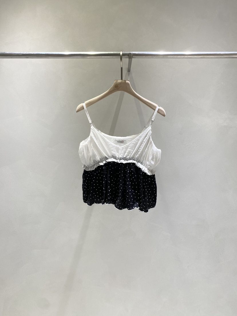 TOO HOT韓國代購女裝新款時尚真品人氣25春夏推薦吊帶背心TOO HOT吊帶/背心