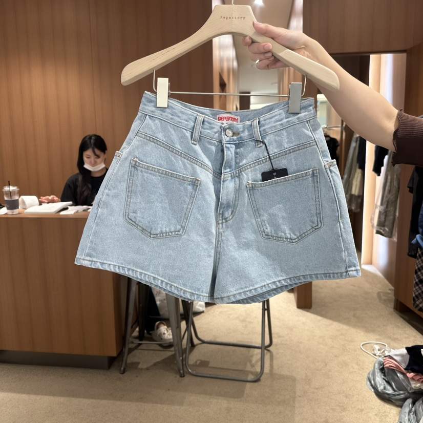 REPERTORY韓國代購女裝新品職業真品25春夏休閑熱賣人氣短褲REPERTORY短褲