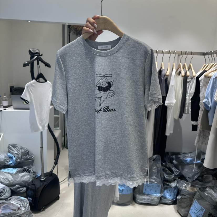 RICH SISTER東大門代購女裝新品25春夏熱賣真品職業推薦T恤RICH SISTERT恤