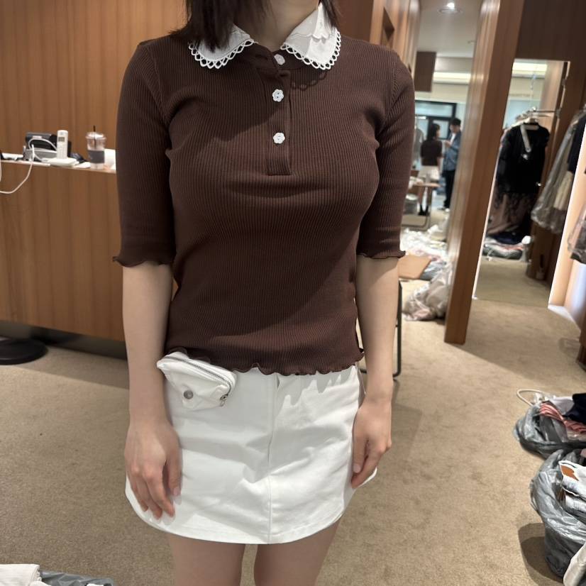REPERTORY東大門直郵女裝新款職業25春夏人氣推薦熱賣針織衫REPERTORY針織衫
