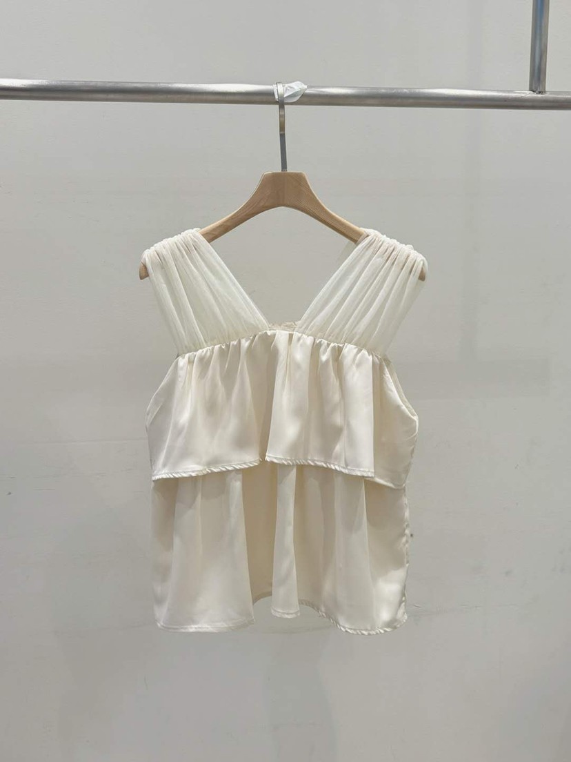 BLUE RIBBON東大門直郵女裝新款25春夏真品時尚休閑吊帶背心BLUE RIBBON吊帶/背心