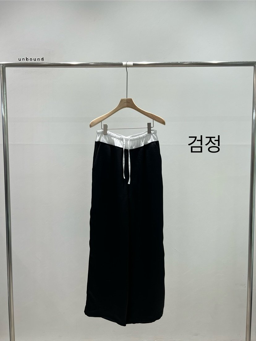 UNBOUND韓國直郵㊣女裝新品時尚熱賣休閑25春夏人氣推薦休閑褲UNBOUND休閑褲