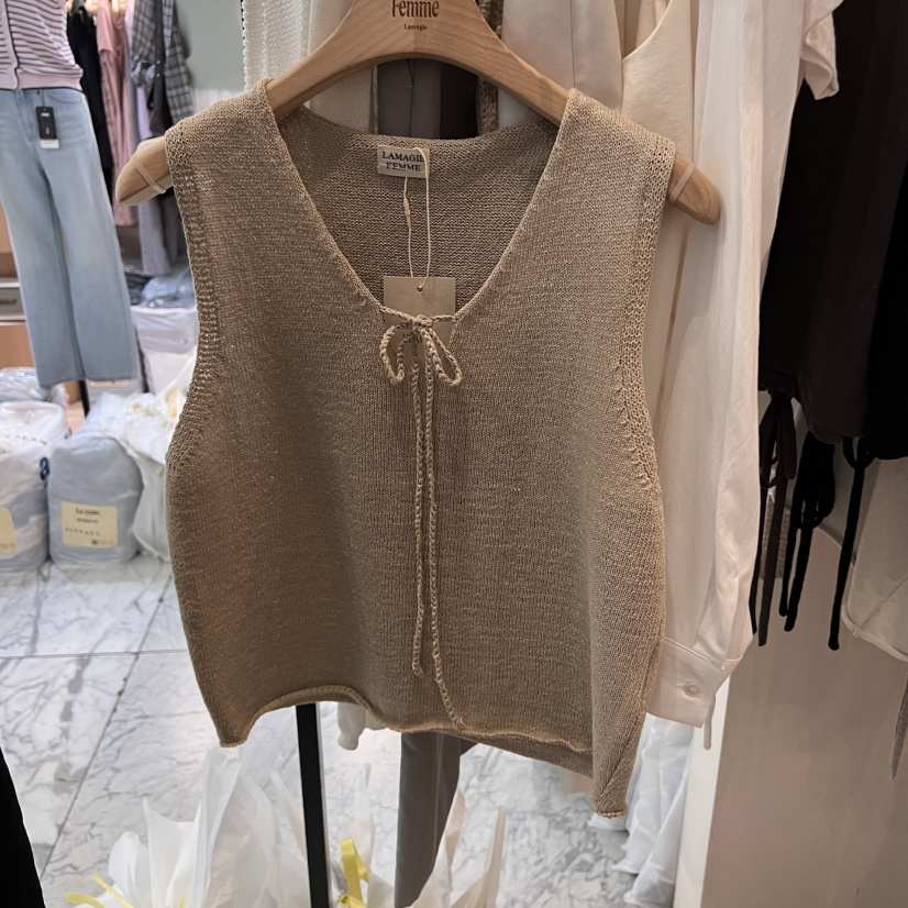 LA MAGIE FEMME韓國直郵㊣東大門實拍女裝新品人氣吊帶背心Lamagie Femme吊帶/背心
