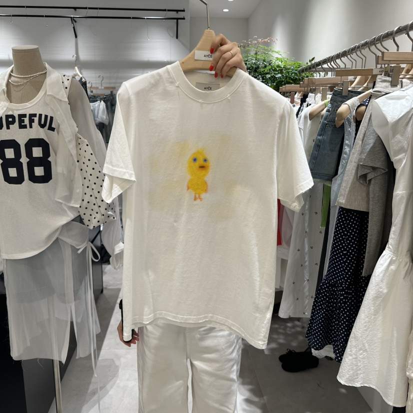 AYCE韓國直郵㊣東大門實拍女裝新款人氣熱賣推薦休閑時尚T恤101SHOWROOM/AYCET恤