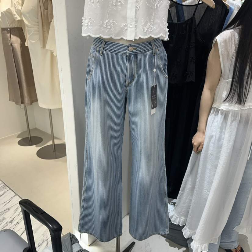 BAGUETTE韓國㊣直郵東大門代購女裝新品推薦牛仔褲不含腰帶BAGUETTE牛仔褲