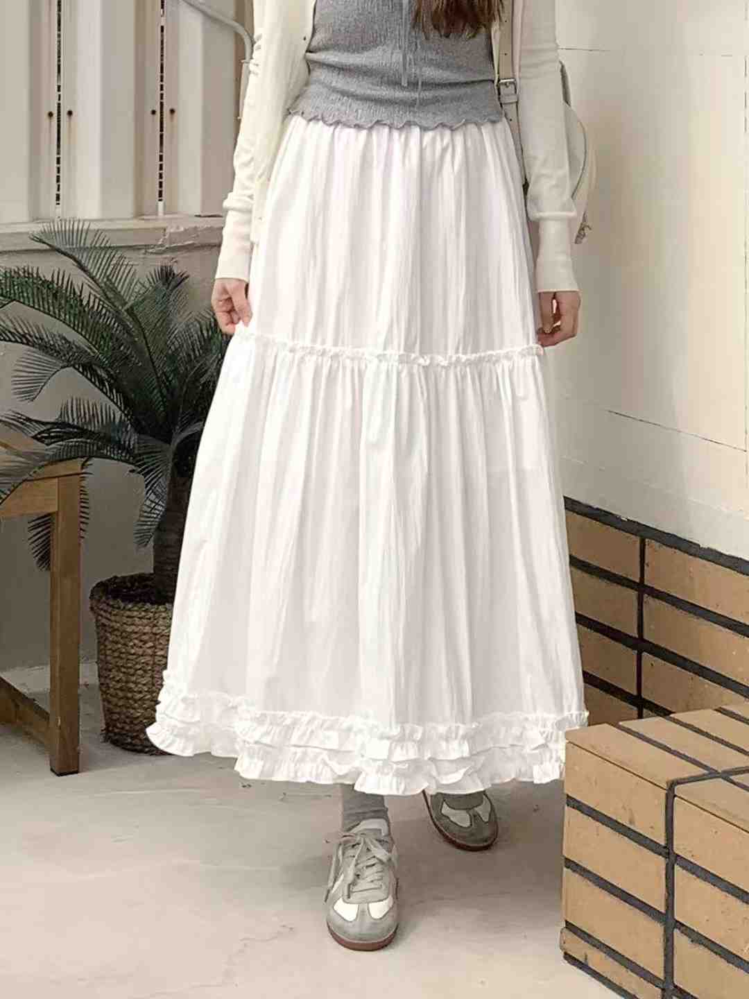아카시아-T韓國直郵㊣東大門實拍女裝新品25春夏時尚人氣長裙acacia長裙