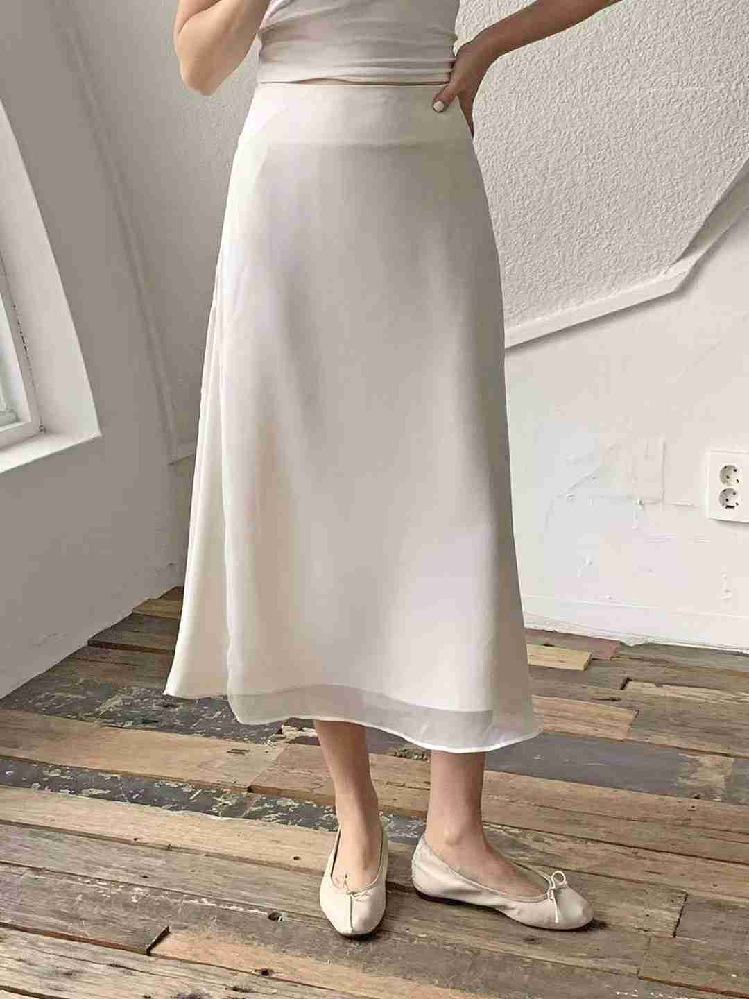 아카시아-T韓國㊣直郵東大門代購女裝新品時尚25春夏人氣長裙acacia長裙