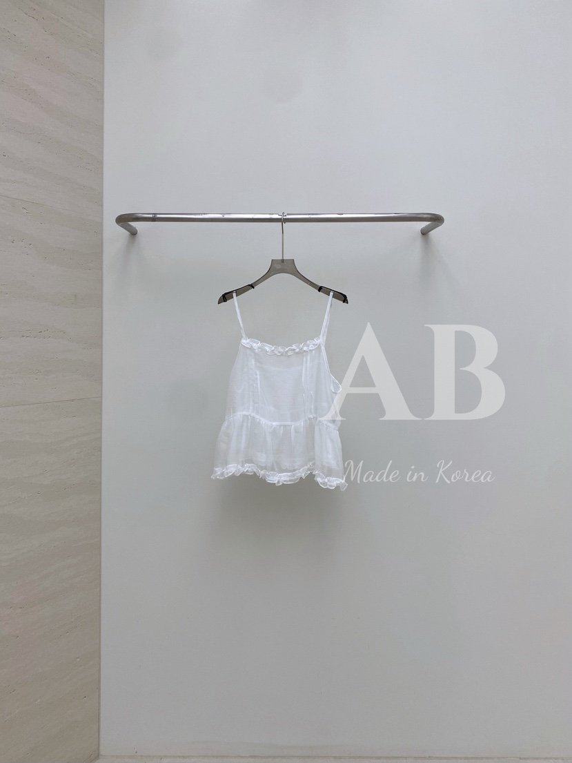 AB韓國直郵女士新款人氣職業25春夏時尚熱賣真品休閑吊帶背心AB吊帶/背心