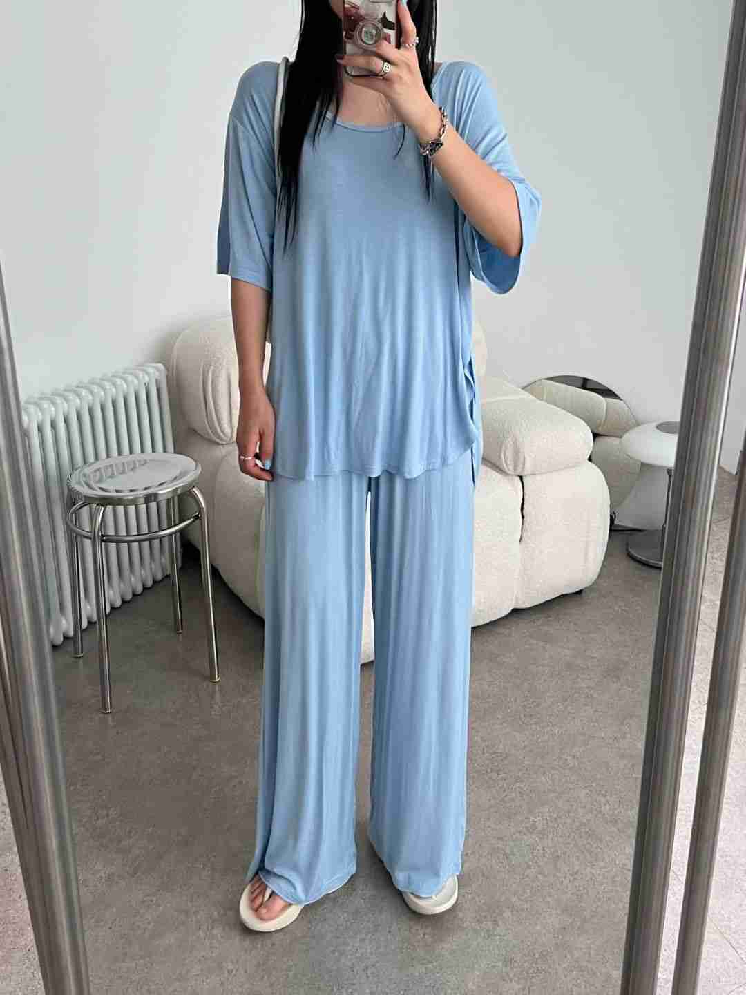 끌 벅지東大門直郵女裝新品熱賣職業25春夏套裝可愛的套裝Pull Buck套裝