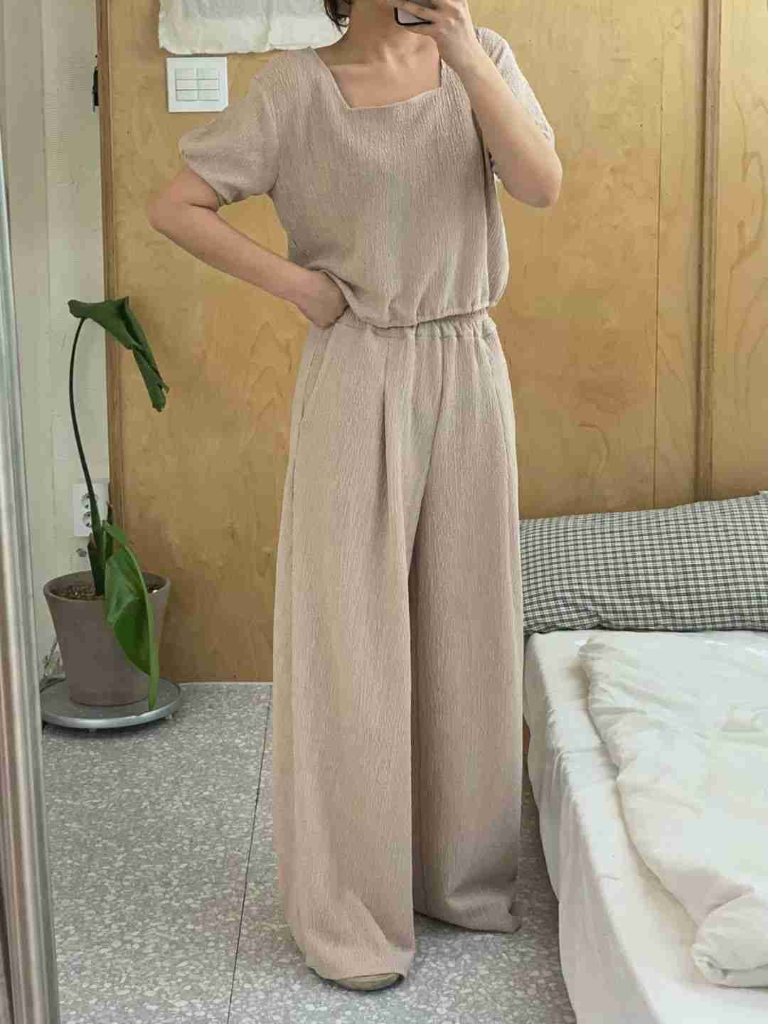 끌 벅지韓國直郵女裝新款熱賣人氣推薦時尚真品職業休閑套裝Pull Buck套裝
