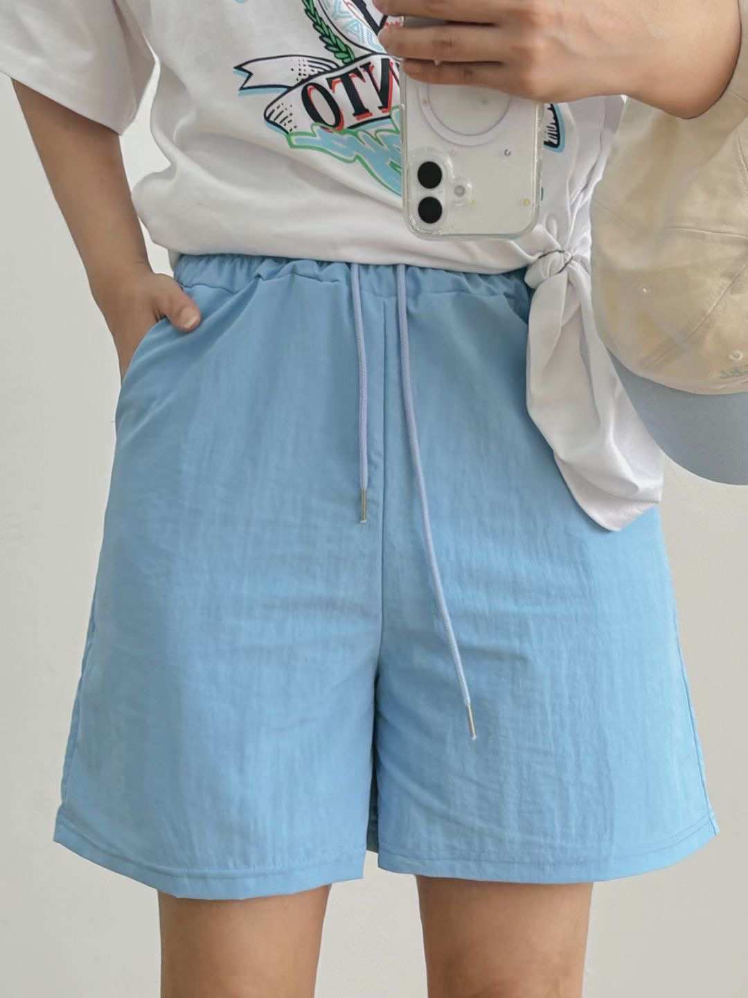 끌 벅지東大門直郵女裝新品休閑人氣25春夏職業熱賣真品短褲Pull Buck短褲