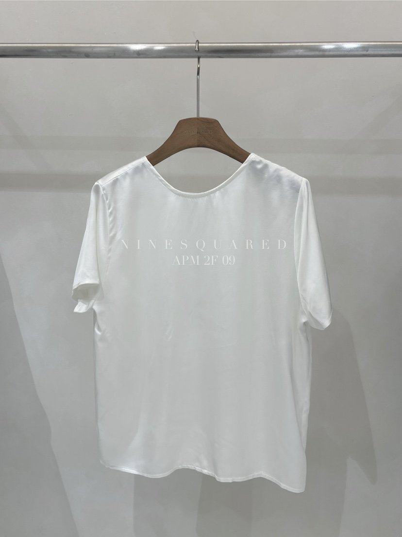 NINESQUARED直郵韓國代購㊣女裝新品熱賣人氣25春夏推薦T恤NINESQUAREDT恤