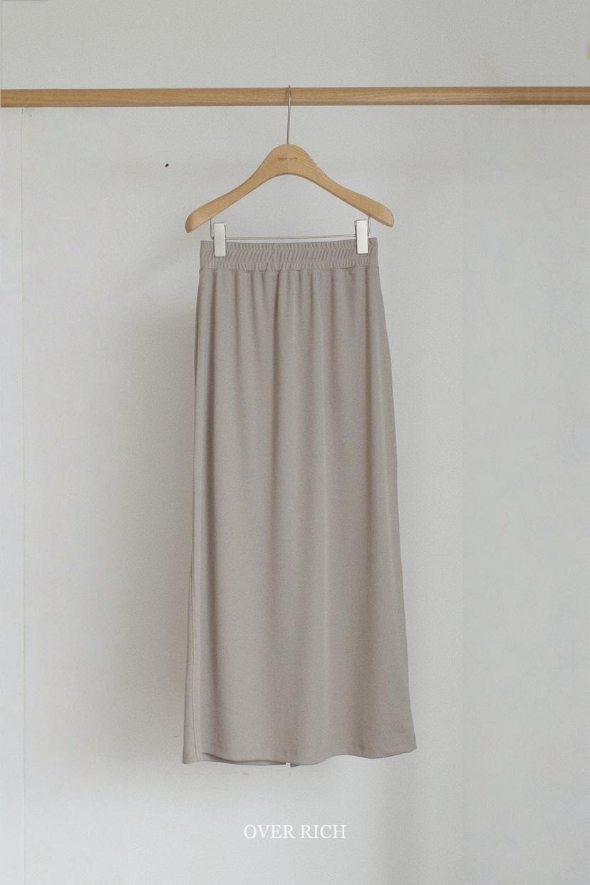 OVER RICH直郵韓國代購㊣女裝新品人氣時尚熱賣25春夏長裙OVER RICH長裙