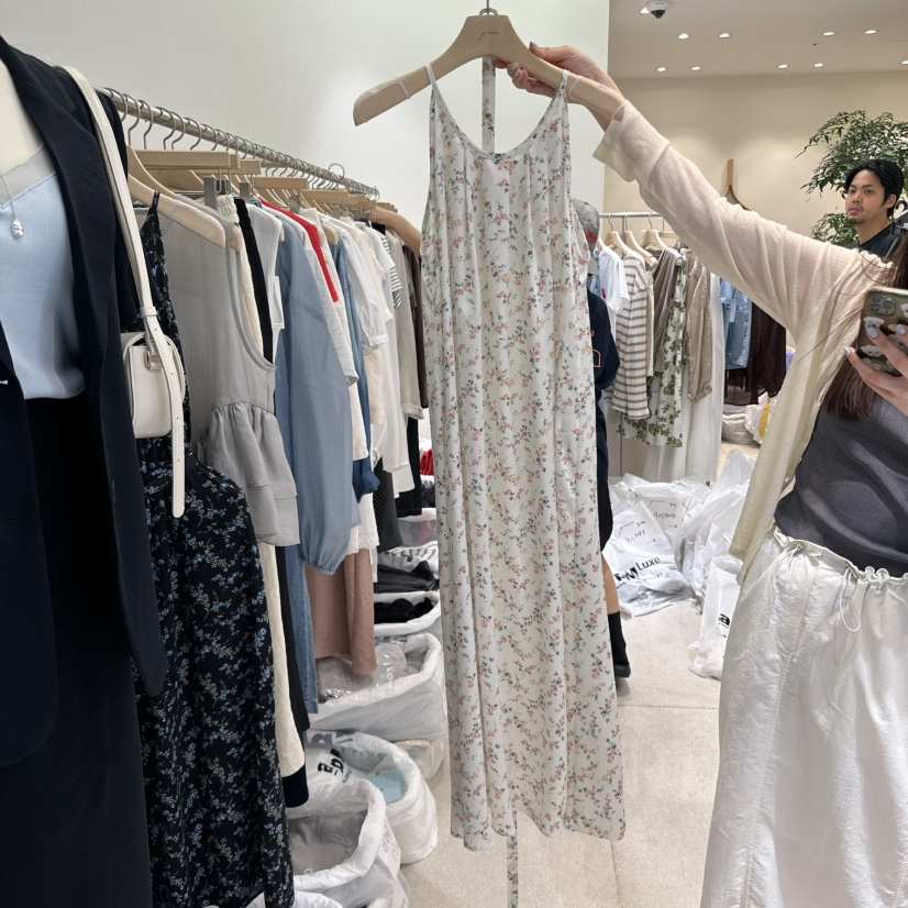 GRACIA直郵韓國代購㊣女裝新品熱賣25春夏休閑人氣時尚連衣裙GRACIA連衣裙
