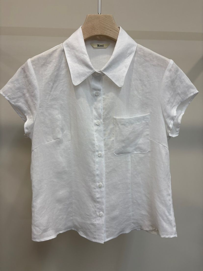 KONI韓國㊣直郵東大門代購女裝新款時尚25春夏熱賣襯衫蕾絲衫KONI襯衫/蕾絲衫