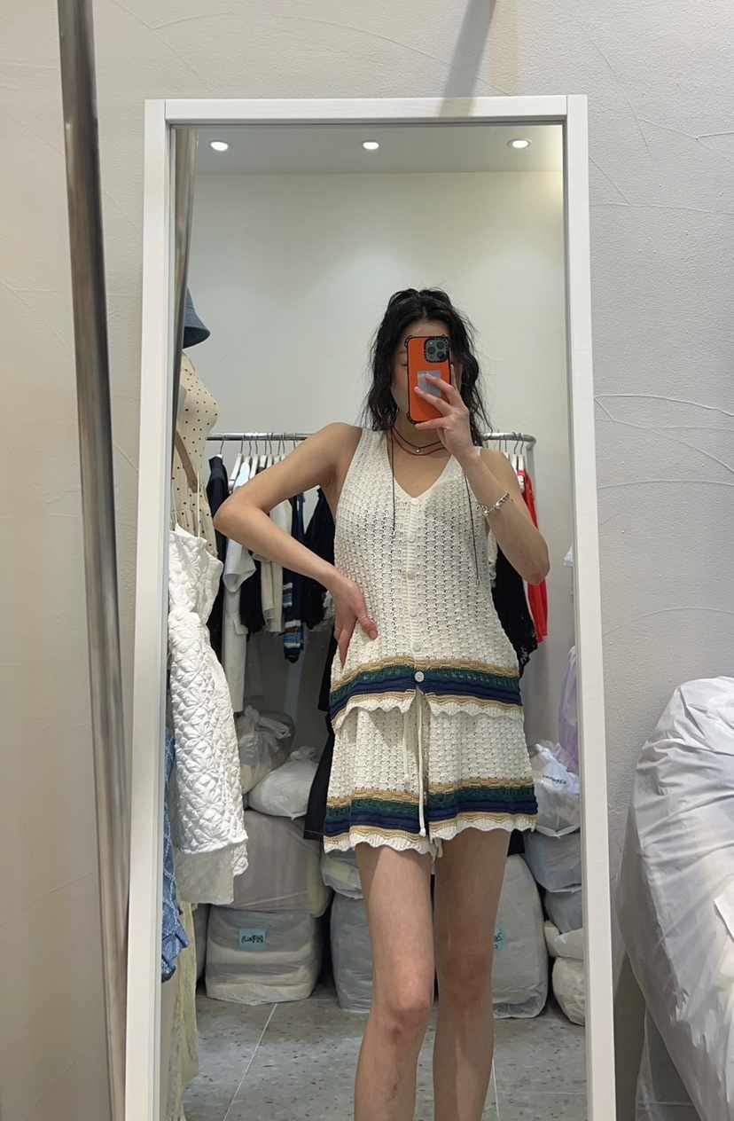 ROU.TINE韓國㊣直郵東大門代購女裝新品25春夏人氣套裝兩件套ROU.TINE套裝