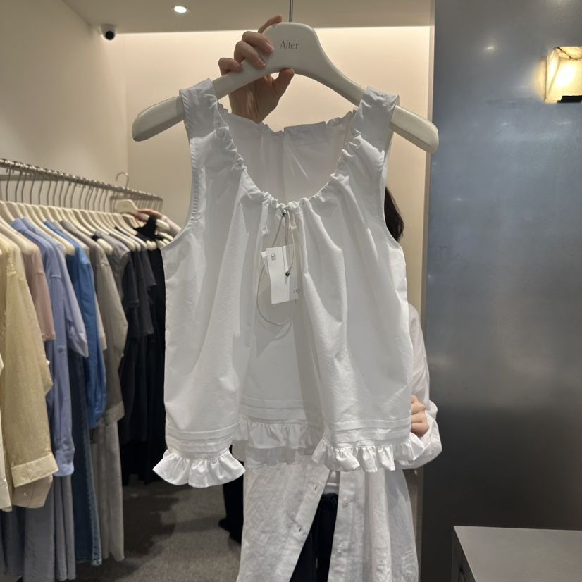 ALTER直郵韓國代購㊣女裝新款推薦25春夏時尚休閑人氣吊帶背心Alter吊帶/背心