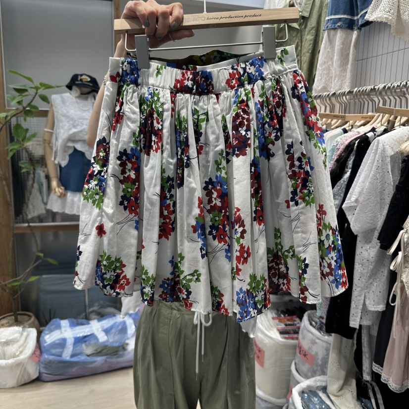 MARI CO韓國直郵㊣東大門實拍女裝新品時尚25春夏熱賣短裙MARI CO短裙