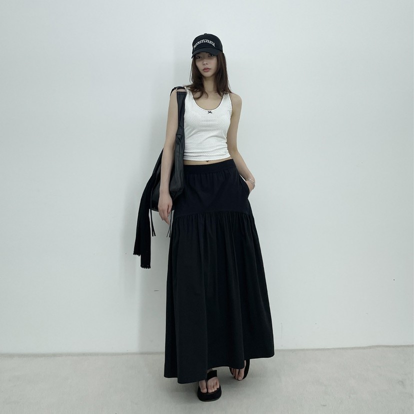 D2/A2韓國直郵㊣東大門實拍女裝新品人氣熱賣推薦25春夏長裙D2/A2長裙