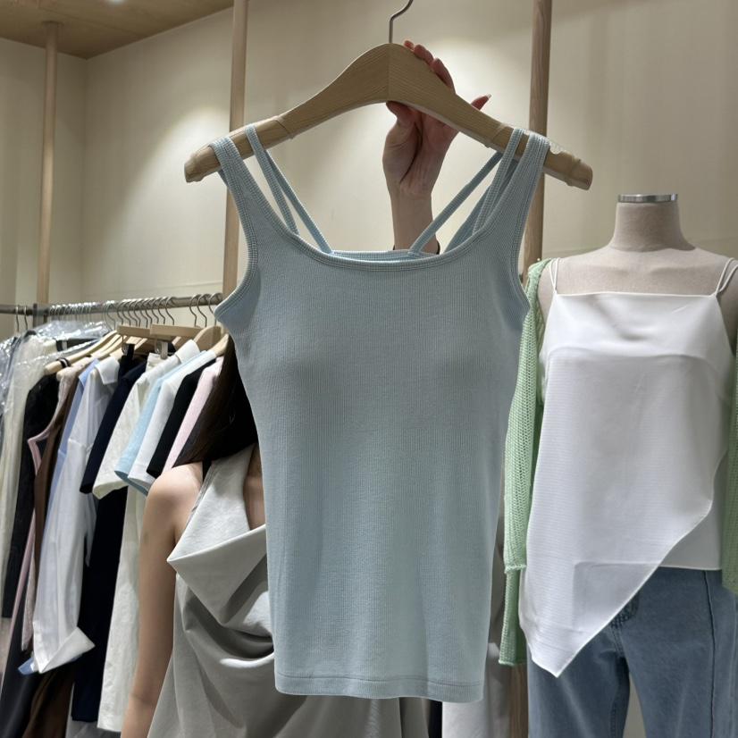 VINTAGE VIBE韓國直郵㊣東大門實拍女裝新品25春夏吊帶背心VINTAGE VIBE吊帶/背心