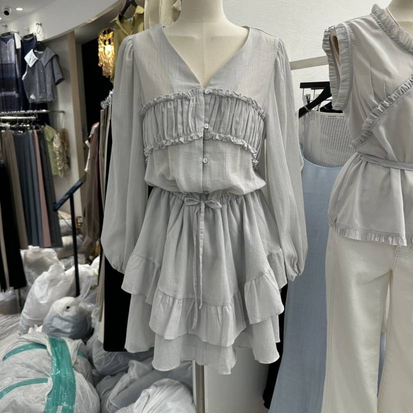 MOANA韓國㊣直郵東大門代購女裝新款時尚休閑人氣熱賣連衣裙MOANA連衣裙