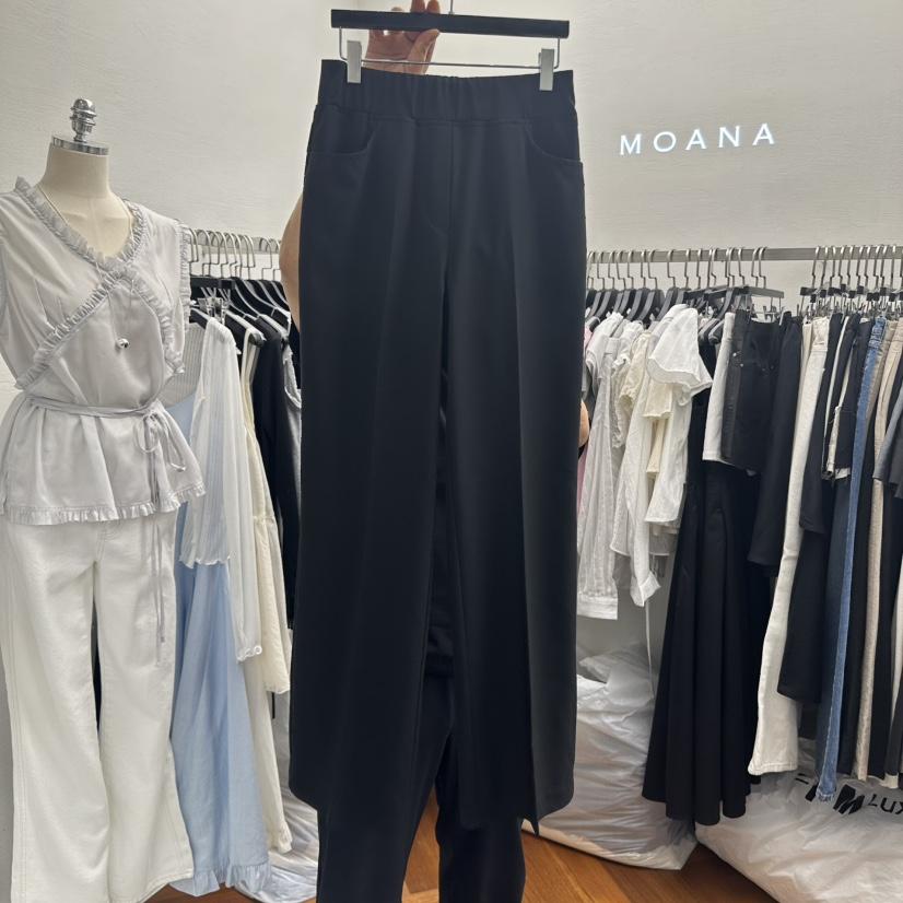 MOANA直郵韓國代購㊣女裝新品推薦25春夏休閑人氣熱賣休閑褲MOANA休閑褲