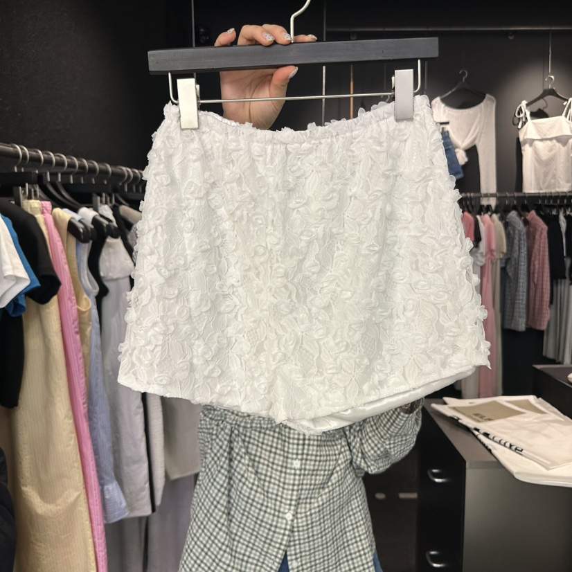 ELF-L韓國直郵㊣東大門實拍女裝新品25春夏時尚熱賣短褲蕾絲PROJECT ELF/ELF-L短褲