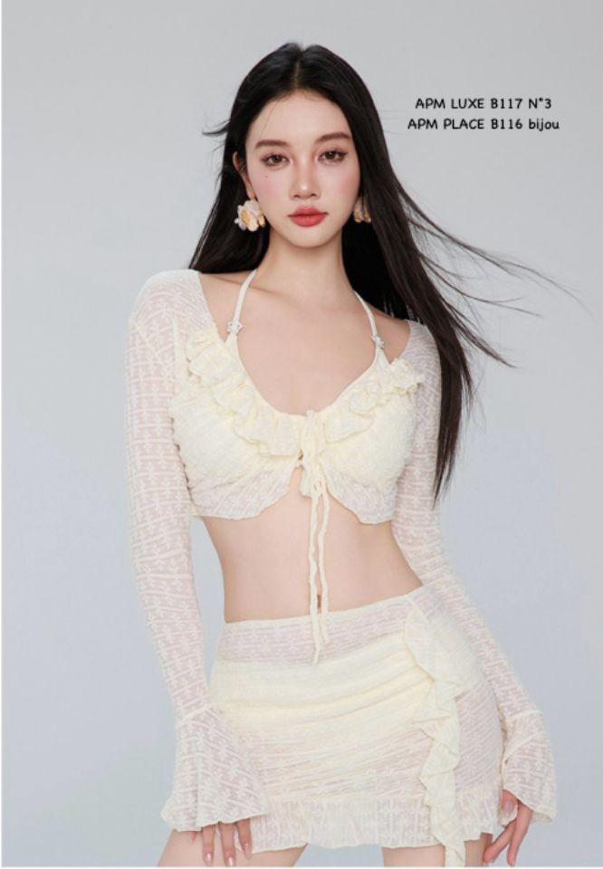 N3韓國㊣直郵東大門代購女裝新品熱賣25春夏人氣時尚推薦泳裝N3泳裝
