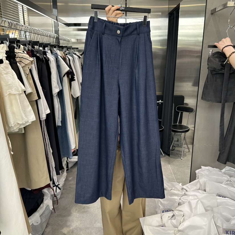 KIRKE韓國㊣直郵東大門代購女裝新品時尚熱賣人氣25春夏休閑褲KIRKE休閑褲
