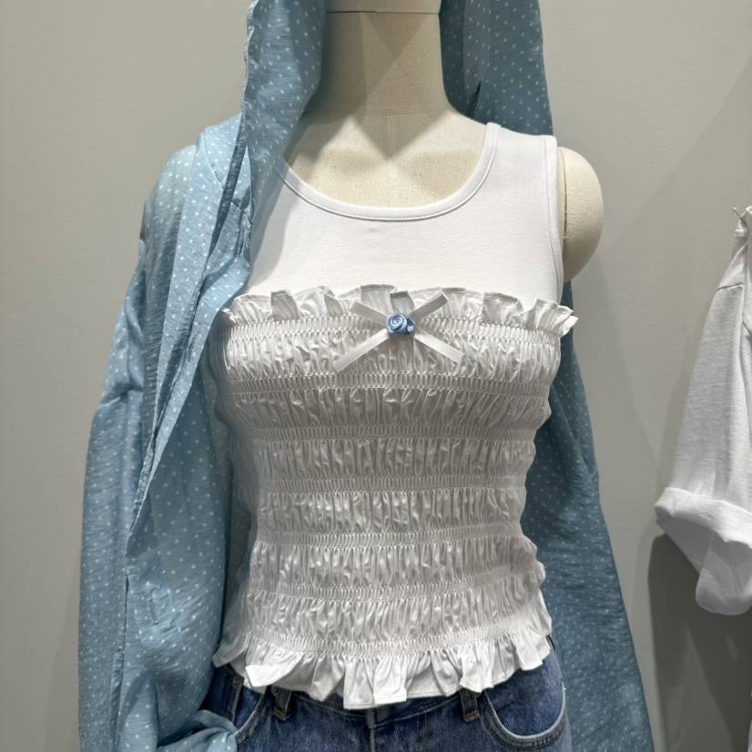VINTAGE 888韓國直郵㊣東大門實拍女裝新品25春夏吊帶背心VINTAGE888/TRIPLE EIGHT吊帶/背心