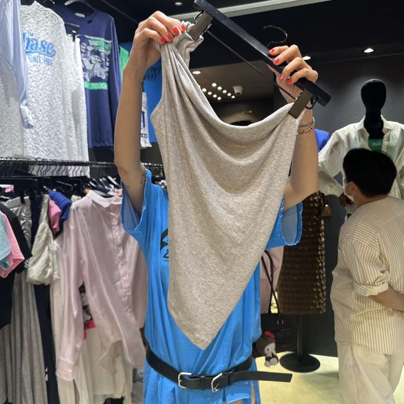 CHAVI韓國直郵㊣女裝新品推薦時尚熱賣人氣休閑25春夏吊帶背心CHAVI吊帶/背心