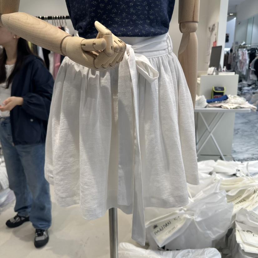 BREAD直郵韓國代購㊣女裝新款25春夏熱賣推薦休閑人氣短褲腰帶BREAD短褲