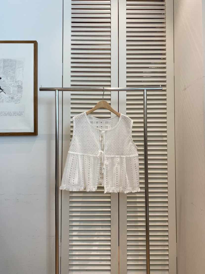 FAVE-L韓國㊣直郵東大門代購女裝新品25春夏熱賣人氣馬甲蕾絲FAVE-L馬甲