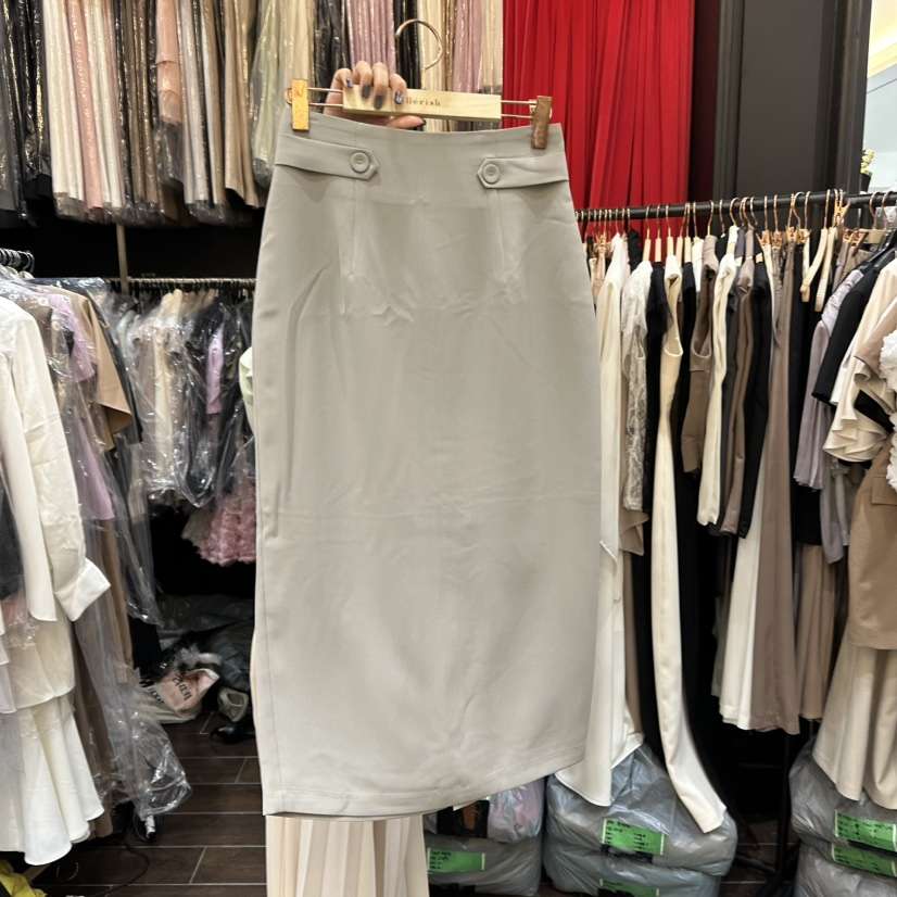 HERISH-HAUTE直郵韓國代購㊣女裝新品人氣時尚25春夏熱賣長裙HERISH-HAUTE長裙