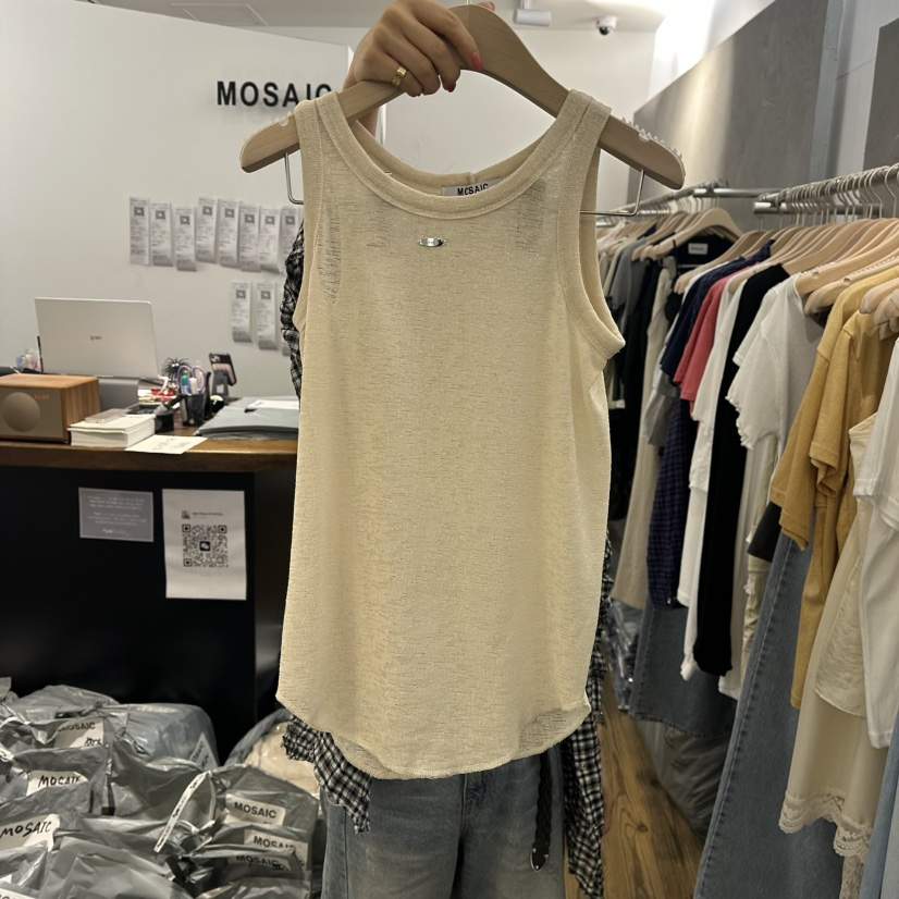 MOSAIC韓國㊣直郵東大門代購女裝新款熱賣推薦時尚吊帶背心MOSAIC吊帶/背心